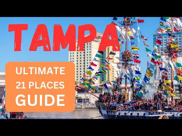 Top 21 Hidden Gems and Must-See Spots in Tampa! (Tampa travel guide and tourist attractions)