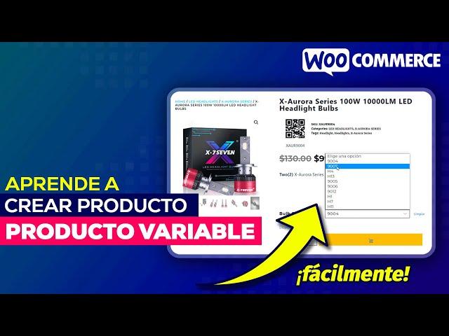 Crear producto variable en WooCommerce || Ideal cuando hay variaciones del mismo producto