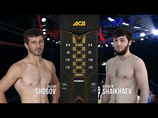 Аслан Шогов vs. Хасейн Шайхаев | Aslan Shogov vs. Khasein Shaikhaev | ACA 107