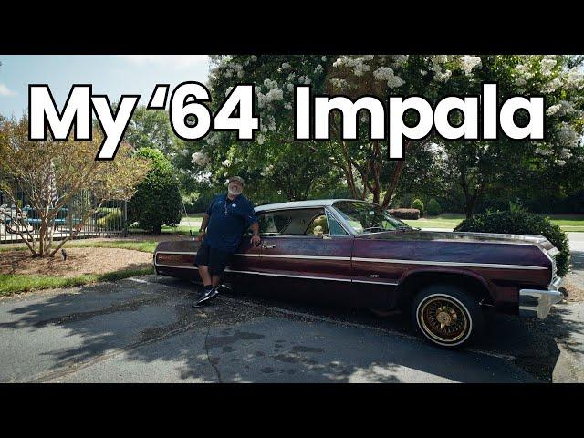 Abraham and his 1964 Chevy Impala lowrider! Part 1