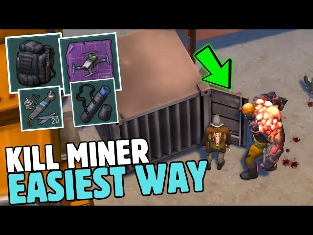 THE EASIEST AND CHEAPEST WAY TO KILL MINER! TRANSPORT HUB | Last Day On Earth: Survival