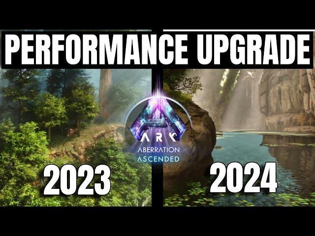 ARK Aberration Performance Upgrade - BEFORE vs AFTER