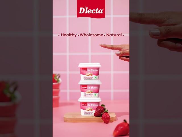 D’lecta’s Strawberry Cream Cheese #strawberry #creamcheese #dlecta #breakfast #dessert