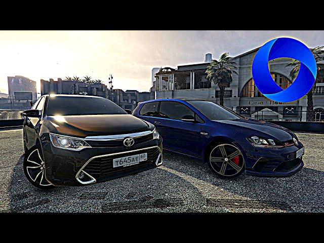 CCDPLANET GTA 5 КАМРИ 3.5 ЯПОНЦЫ ДЕЛАЮТ ВЕЩИ ГОЛЬФ GTI ДРАГ КТО КОГО?