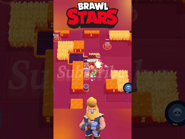 super kills with bull in brawl stars rank 25 #brawlstars #gameplay #brawltime