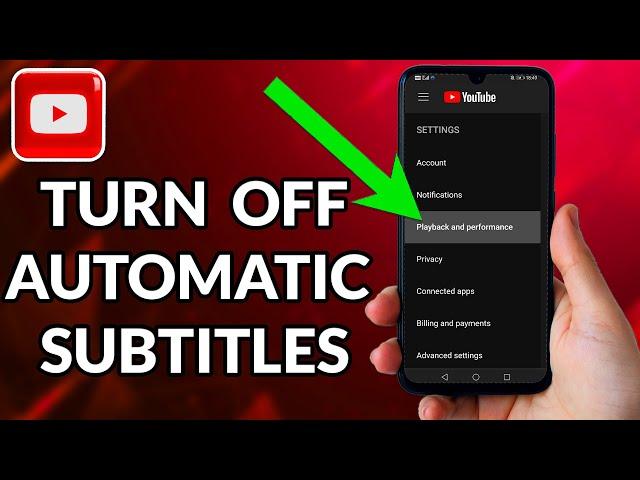 How To Turn Off Auto Subtitles On YouTube Mobile