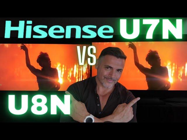 HISENSE U8N VS U7N Mini Led Battle! Which is The Best Value?