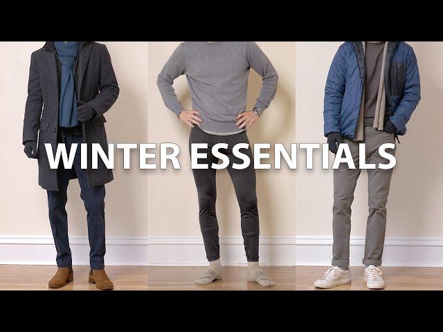 6 Winter Essentials for Men (2022)