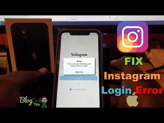 Fix Instagram Login Error iPhone:-Six (6) Solutions