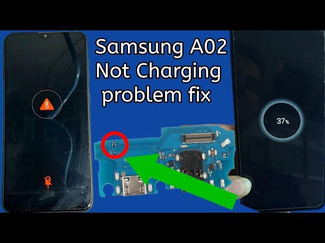 Samsung A02 Charging problem fix