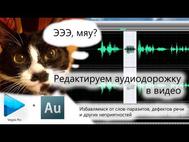 Обработка звука в видео с помощью Sony Vegas Pro и Adobe Audition