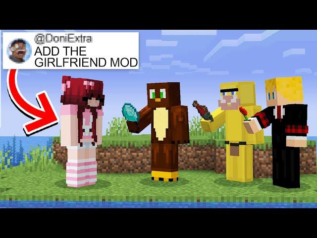 We Added the Girlfriend Mod to Minecraft