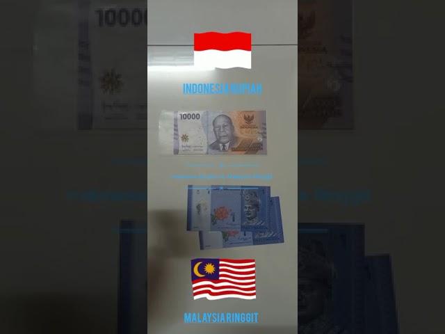 Indonesia Rupiah to Malaysia Ringgit #currency # #ringgit to rupiah