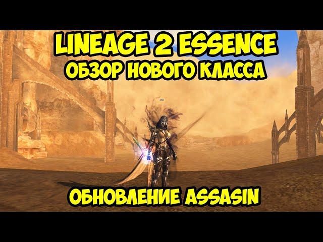 Что из себя представляет новый класс в обновлении Assasin для Lineage 2 Essence.