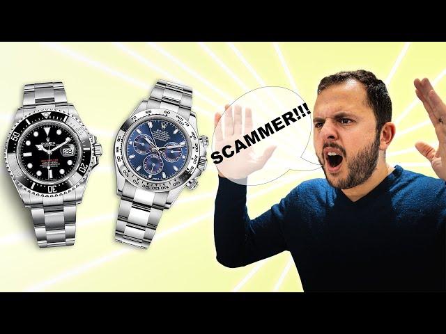 Watch Dealer Tried To Scam Me With Polished (Unworn Rolex Watch)!