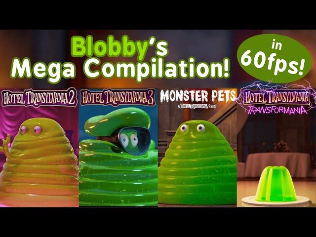 All Blobby's Moments in Hotel Transylvania Series! in 60FPS!!