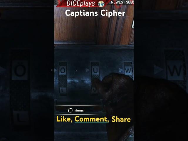 How To Solve Captain’s Cipher Puzzle - Indiana Jones and the Great Circle