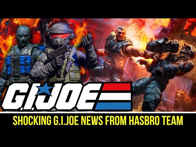 SHOCKING NEWS from Hasbro's G.I.JOE Classified Team!