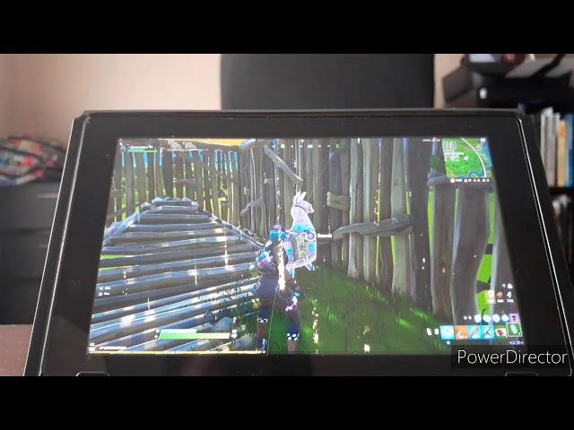 Fortnite on Nintendo switch (justmemykael)I'm goated