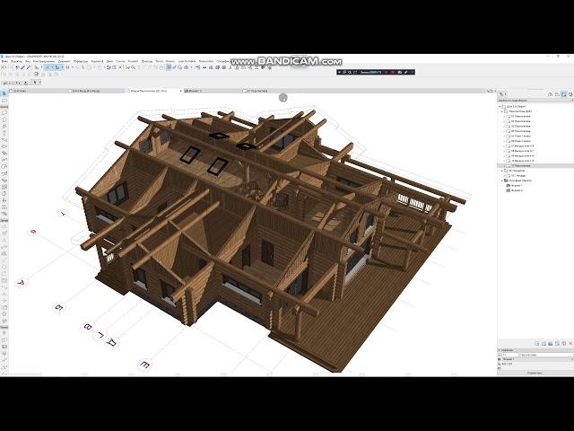 Как из 3D окна ArchiCAD разместить перспективу в макетах в высоком разрешении