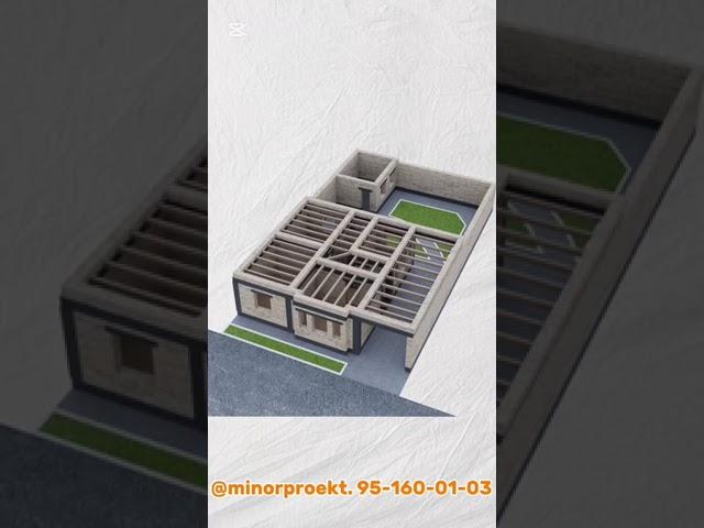 3-loyiha 3 sotix #loyiha #uychizmalari #architecture #plan #ustalar #uychizmalari #qurilish #plan