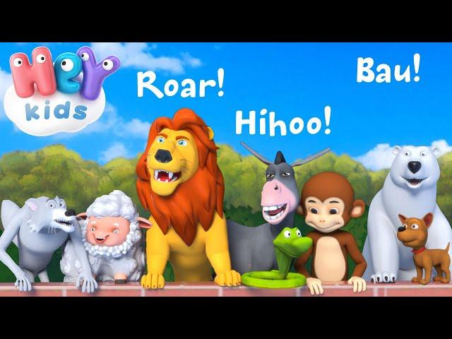 I Versi Degli Animali per bambini | Cartoni animati & Canzoni per bambini - HeyKids