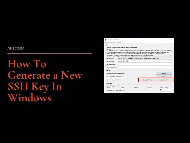 How To Generate a New SSH Key In Windows