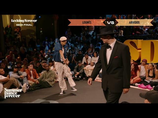 Lounès vs Arvidos SEMI FINAL BATTLE Locking Forever | Summer Dance Forever 2024