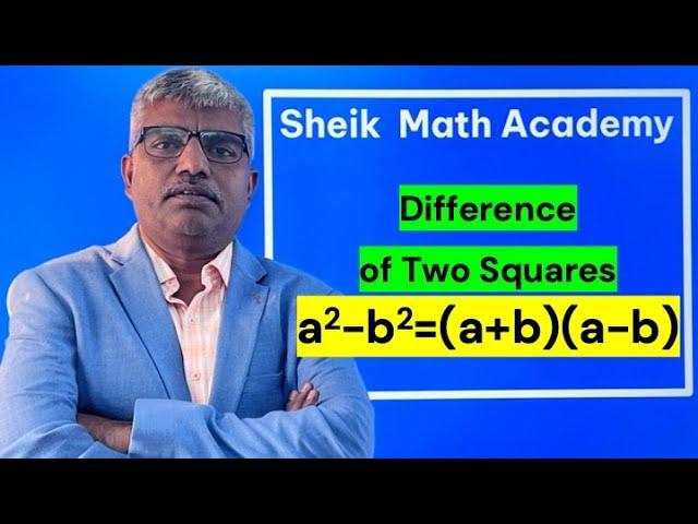 Understanding the Difference of Two Squares - Easy Math Trick!