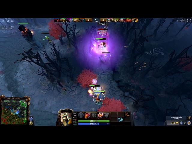 CHI LONG QUA Plays Shadow Shaman Support | Dota 2