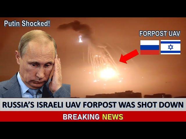 Ukrainian defense shot down the Russian Forpost UAV supplied from Israel in Odessa.