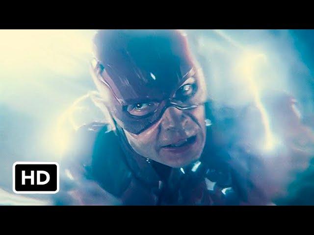 The Flash Goes Back In Time And Saves The Justice League (Zack Snyder's Justice League)