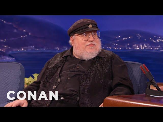 George R. R. Martin Still Uses A DOS Word Processor | CONAN on TBS