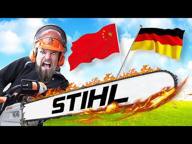 Testing THE Biggest STIHL Chainsaw MS 881 vs $300 CHINA Clone