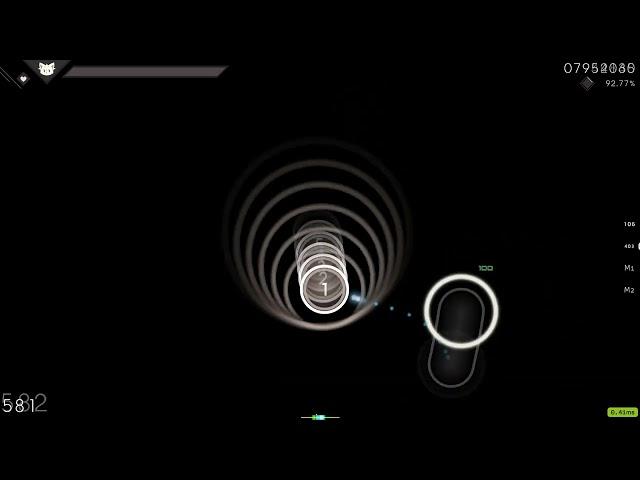 hit something with ring and index【osu!】