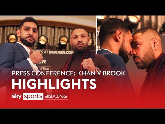 HEATED! Amir Khan vs Kell Brook | Press Conference Highlights