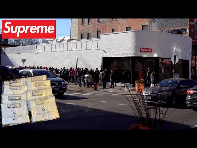 Supreme Chicago In-Store Grand Opening Vlog!