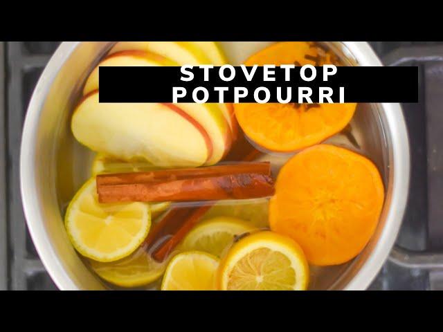 How to Make Stovetop Potpourri for Fall