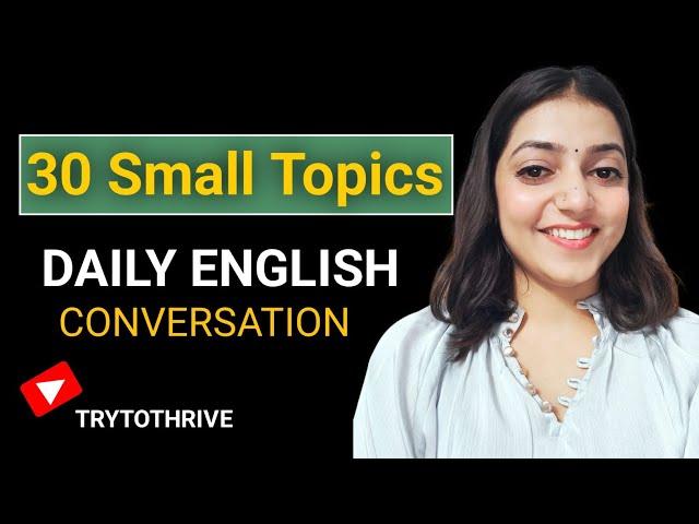 Daily English Conversation Practice : Speak English With Me | #english