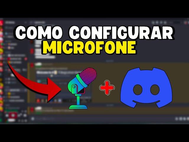 COMO CONFIGURAR o MICROFONE no DISCORD (PC e NOTEBOOK) ️️