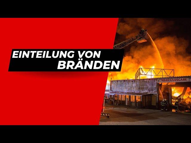 Wann ist ein Brand ein Großbrand? |Einteilung von Bränden |