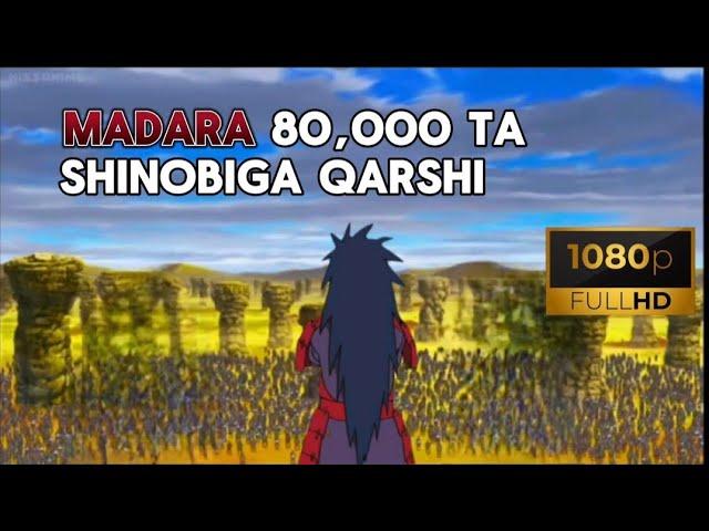 Naruto 322-qism uzbek tilida●Uchiha Madara Shinobi Alliansiga qarshi