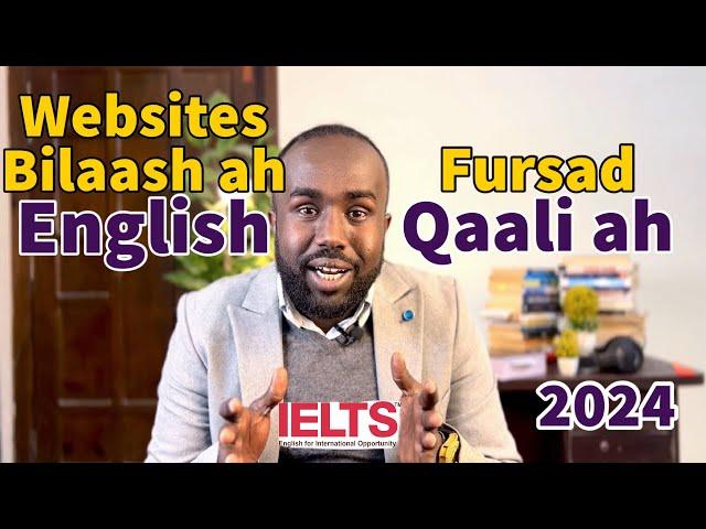 Meelo si bilaash ah aad uga diyaarin karto luuqada Englishka 2024|| imtixaanna lagaa qaadayo