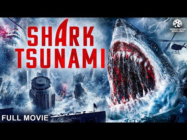 SHARK TSUNAMI - Full Hollywood Action Movie | English Movie | Stephanie Lodge, Nicola | Free Movies