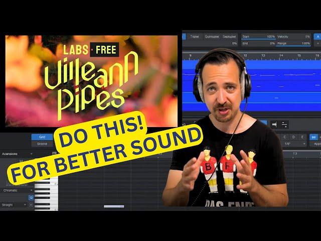 Use Spitfire Audio Labs Uilleann Pipes For Free - Tips