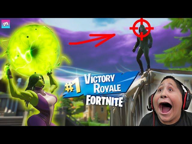 Winning Fortnite with FGTeeV Duddy