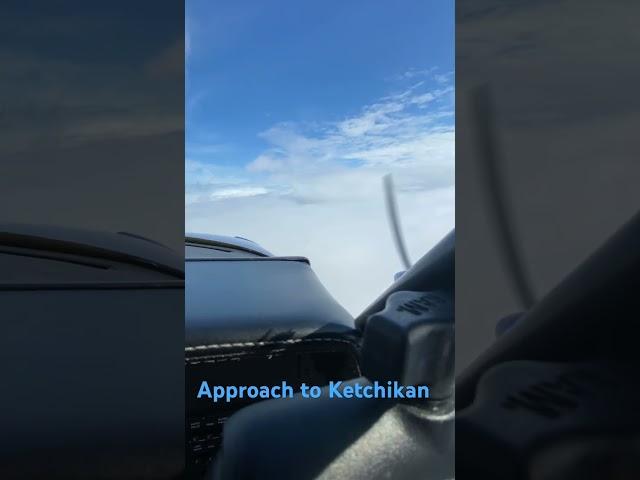 Approach to Ketchikan! #flightschool #pilot #multiengine