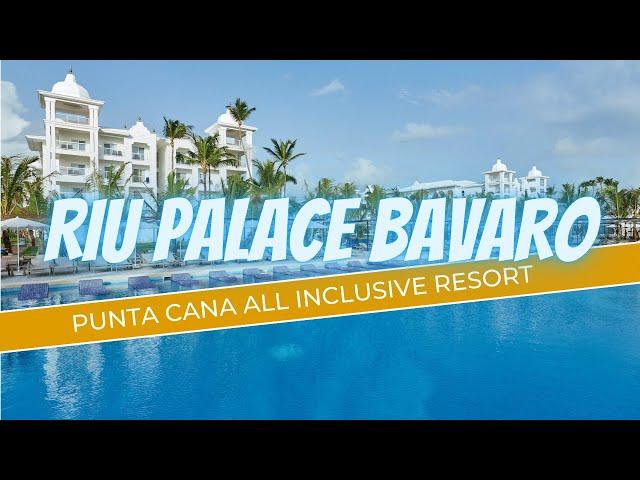 Inside the RIU Palace Bávaro Resort (Beach & Hotel Tour) November 2024️ First Time in Punta Cana!