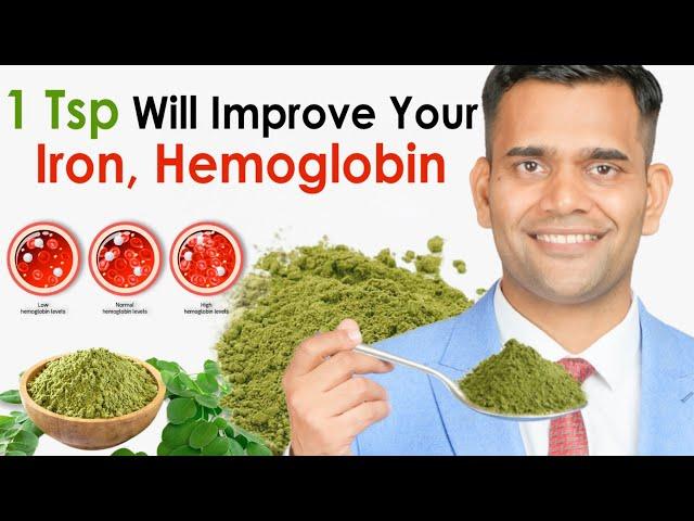 1 TSP Will Improve Your Iron, Hemoglobin At Home | How To Increase Hemoglobin Naturally at Home