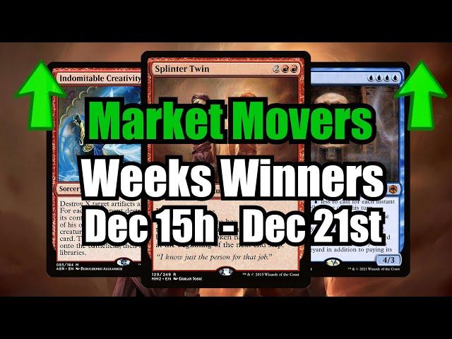 MTG Movers Of The Week! Dec 15 - Dec 21 | Unbanned Cards Changing Modern! Demilich & Splinter Twin!